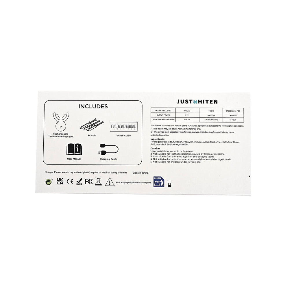 Premium Teeth Whitening Kit (LED)